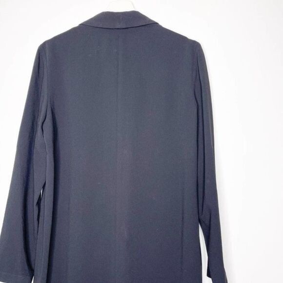 TRINA TURK Long Black Blazer Jacket - Picture 10 of 12